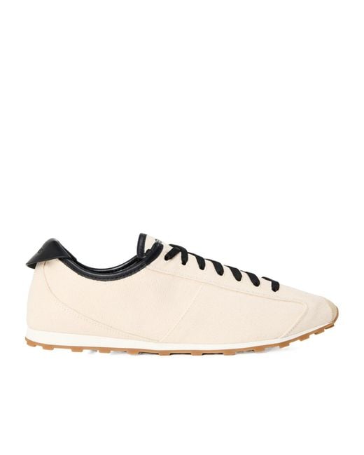 Jacquemus Natural Low-Top Woven Casual Shoes for men