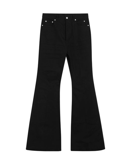 Rick Owens Black Bolans Five-Pocket Jeans for men