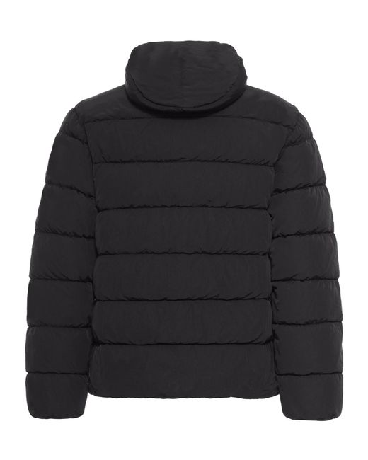 C P Company Black Chrome-R Goggle Padded Jacket for men
