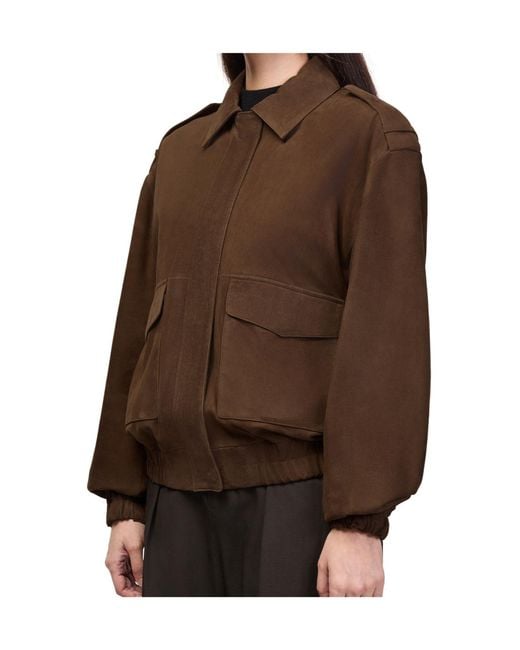 Arma Brown Halti Suede Jacket