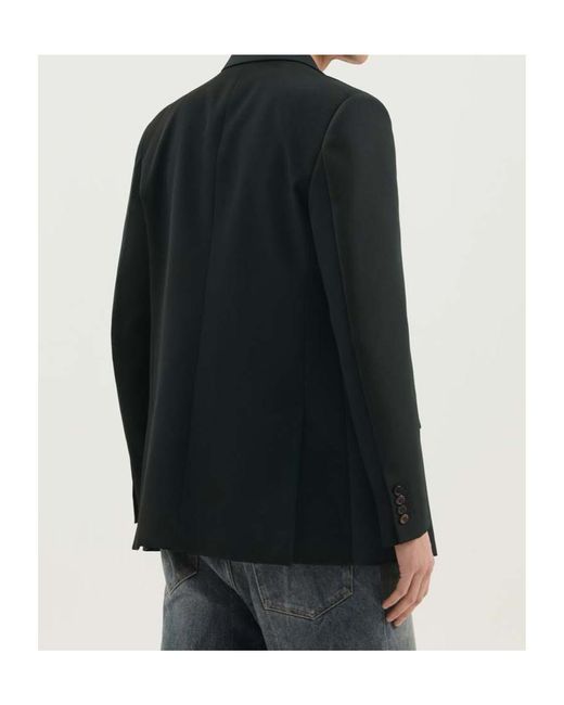 1989 STUDIO Gray Single-Breasted Tailored Blazer for men