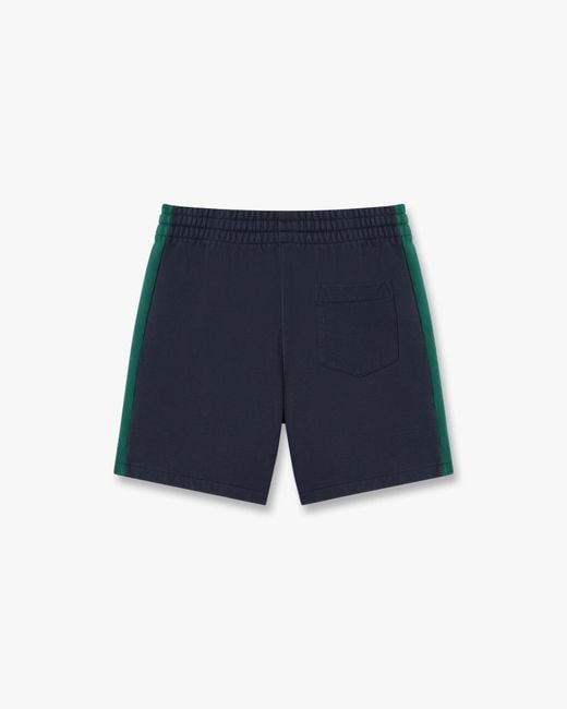 Casablanca Blue Logo Side-Stripe Shorts for men