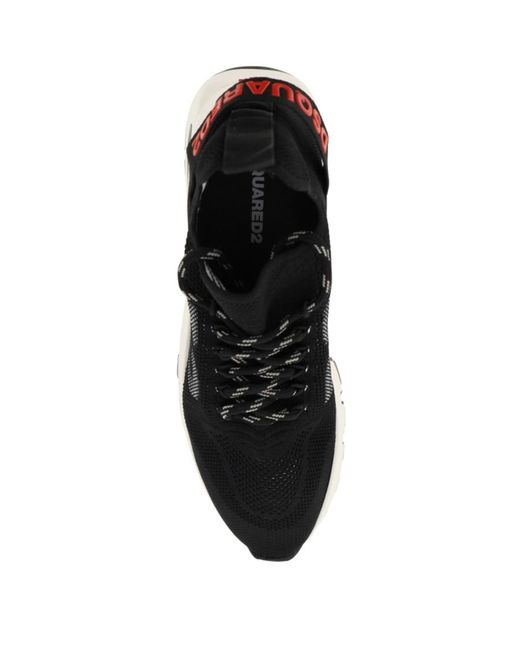 DSquared² Black Low-Cut Sneakers for men