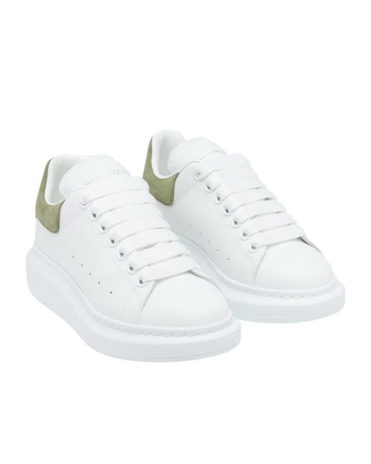 McQueen White Low-Top Sneakers