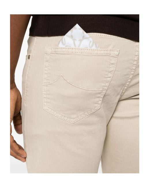 Jacob Cohen Natural Five-Pocket Jeans for men