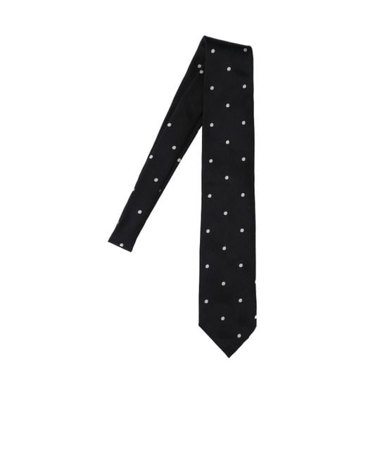 Tom Ford Black Dot Tie for men