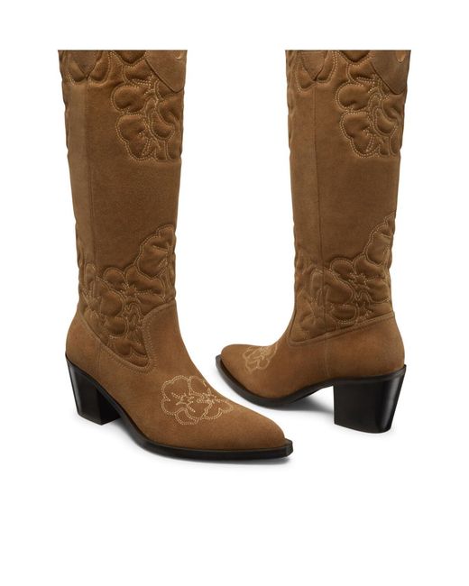 Stuart Weitzman Brown Felix Boot