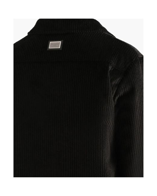 Dolce & Gabbana Black Jackets for men