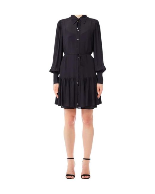 Liu Jo Black Button Dress