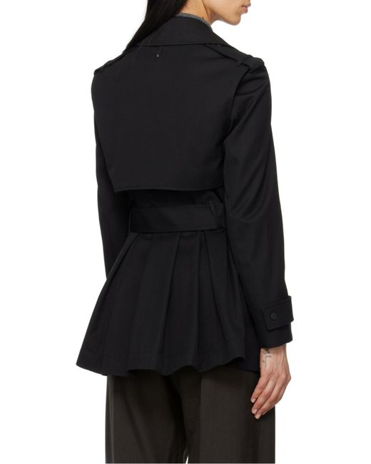 Mackage Black Adva Trench Coat