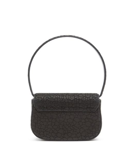 DIESEL Black 1Dr Logo Plaque Shoulder Bag