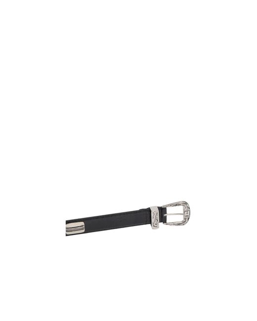 Pinko White Adjustable Waist Belt