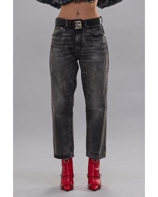 R13 Black X-Boyfriend Jeans