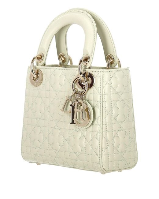 Dior White Logo Handbag