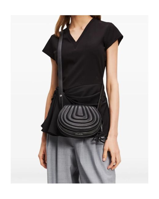 Karl Lagerfeld Black K/Wellen Cross Body Bag