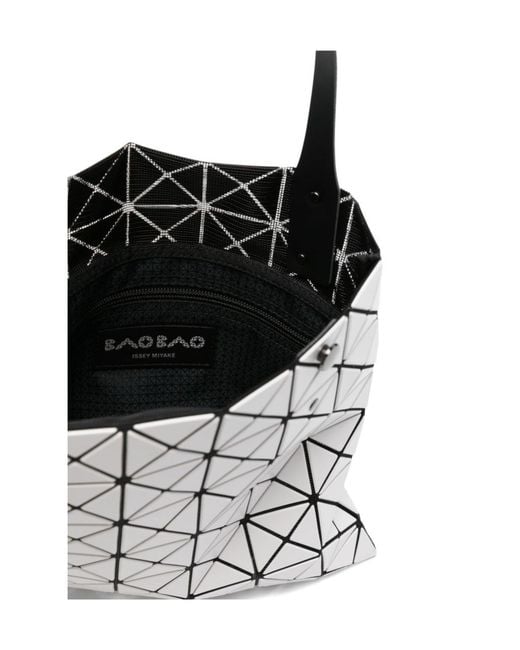Issey Miyake White Prism Matte Tote Bag
