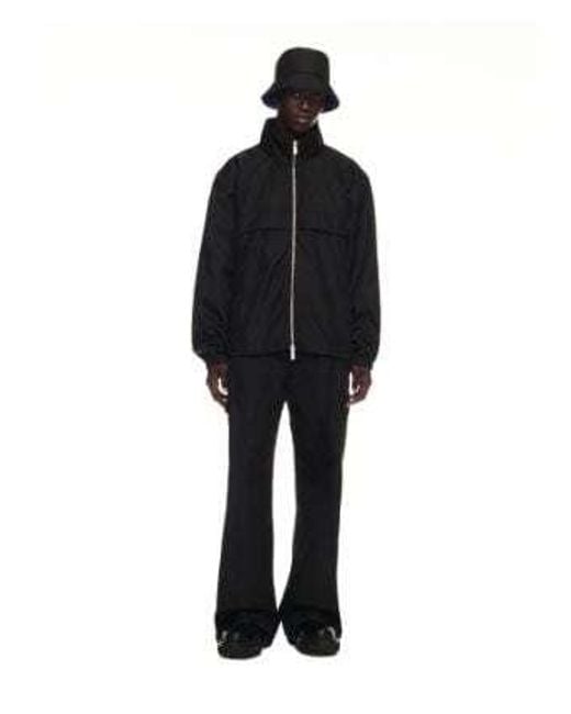 Off-White c/o Virgil Abloh Black Mid-Rise Straight Leg Trousers for men