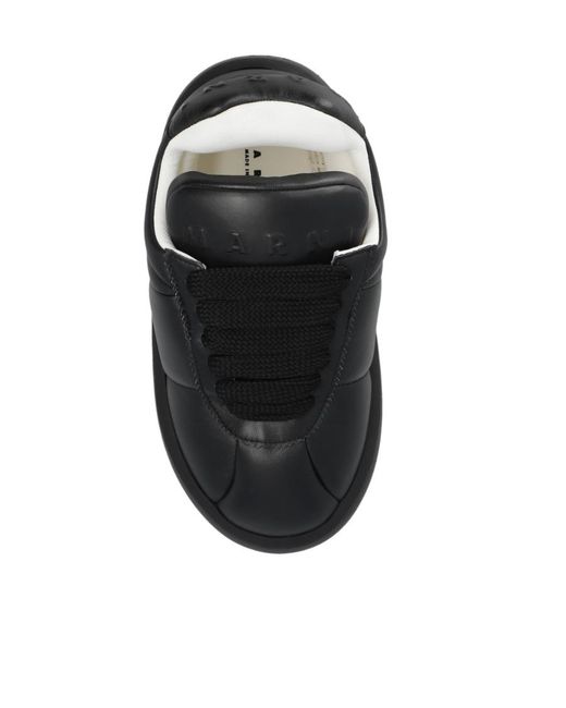 Marni Black Bigfoot 2.0 Padded Lace-Up Sneakers