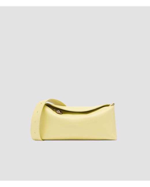 Erdem Metallic East West Bloom Shoulder Bag