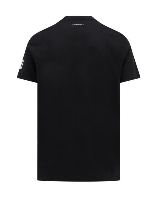 Courreges Black Courrèges Ac Straight Printed T-Shirt for men