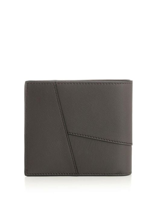 Loewe Gray Puzzle Wallets Grey for men