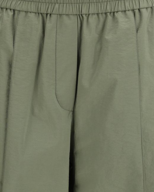 Brunello Cucinelli Green Elasticated Trousers