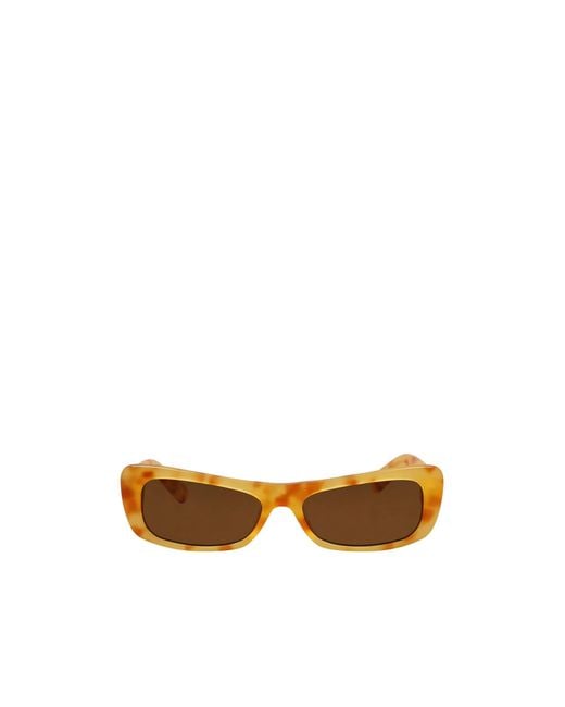 Jacquemus Multicolor Simple Rectangular Sunglasses