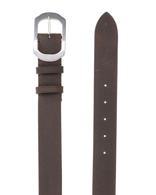 Céline White Bc-21 35Mm Belt for men