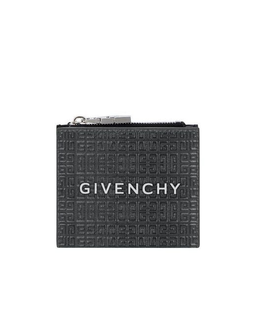 【関税&送料込】Givenchy Multi Compact Wallet Black Givenchy Multi Compact Wallet in Black for Men | Lyst