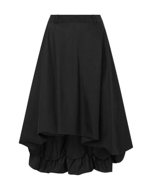 Moschino Black Asymmetric Skirt