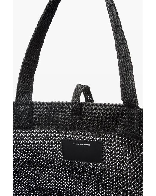 Alexander Wang Black Xl Punch Tote Bag
