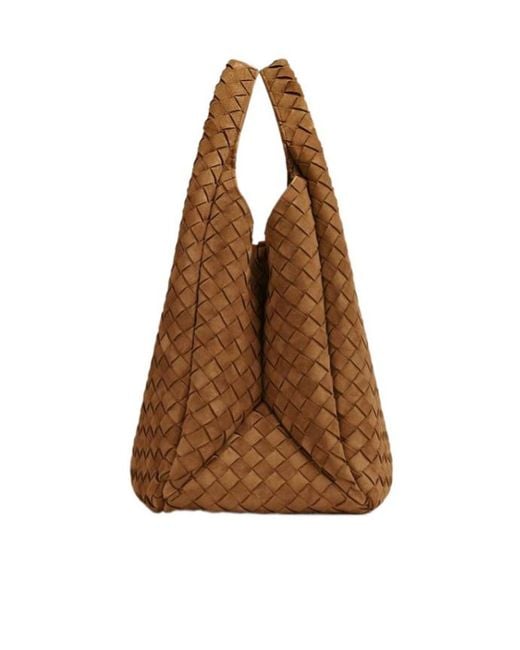 Bottega Veneta Brown Large Campana