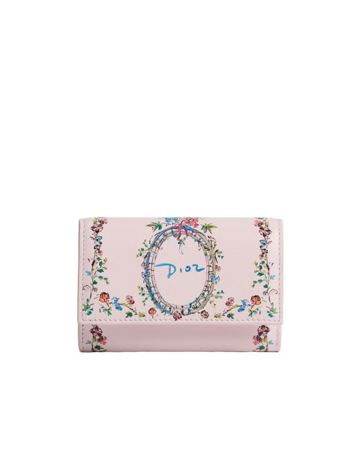 Dior Pink Iviera Glycine Wallet