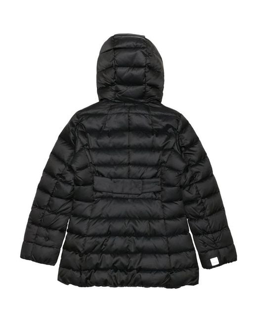 Max Mara Black Logo Details Down Jacket