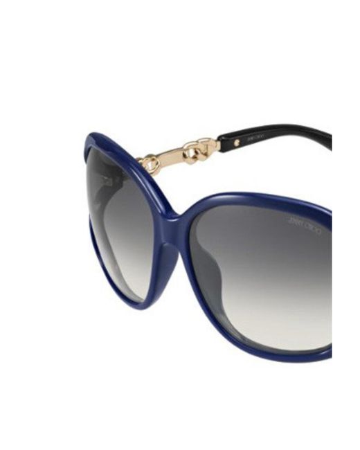 Jimmy Choo White Logo Sunglasses