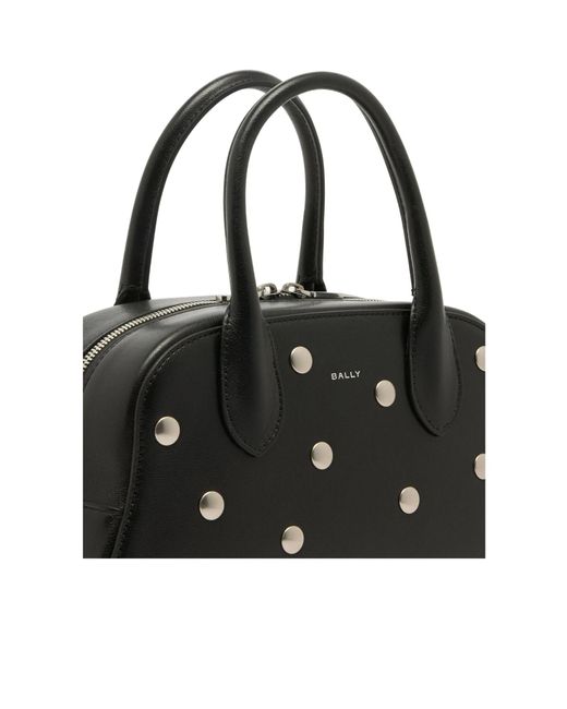 Bally Black Double Handle Tote Bag
