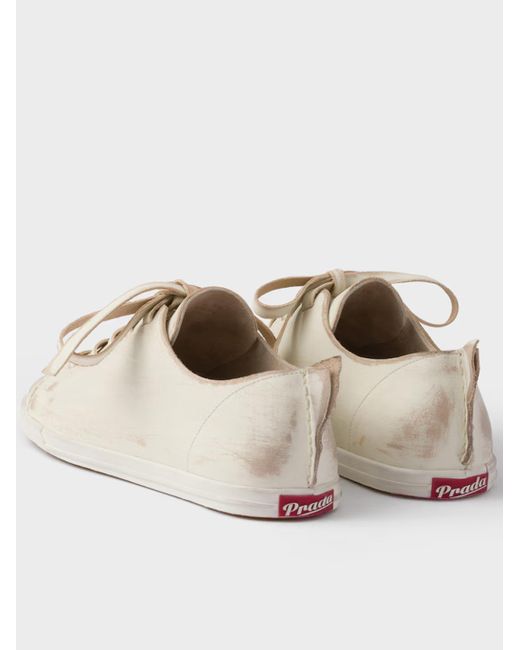Prada Brown Laced Shoes