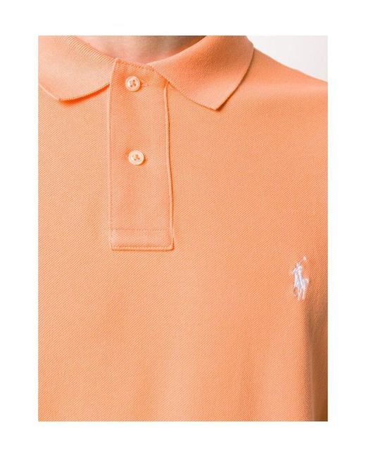 Polo Ralph Lauren Orange Polo Shirts for men