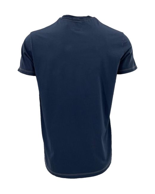 Armani Jeans Blue Item O-Neck Short-Sleeved T-Shirt for men