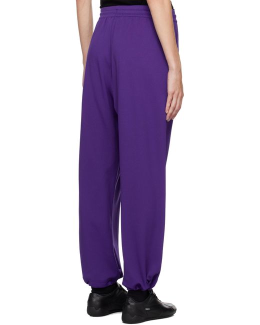 Y-3 Purple Jogging Pants
