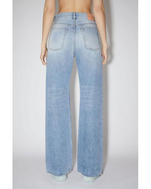 Acne Blue Regular Fit Jeans