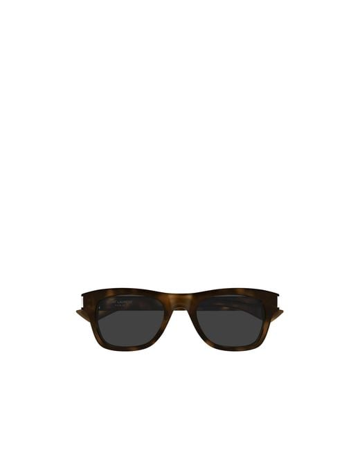Saint Laurent Black Eyewear Sl877 Rectangular Sunglasses for men