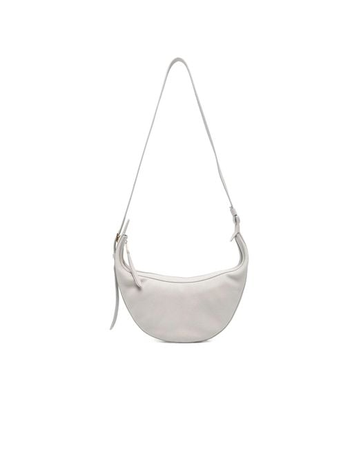 Khaite White Augustina Crossbody Bag