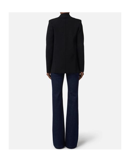 Elisabetta Franchi Blue Knit Jacket