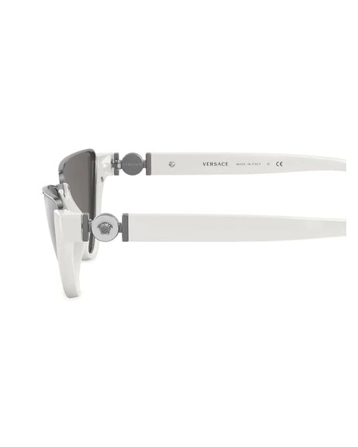 Versace Gray Cat Eye Sunglasses
