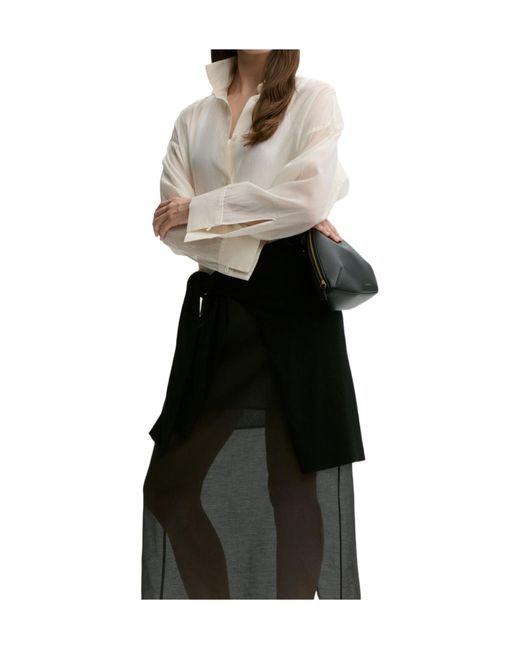 By Malene Birger Natural Derris Silk Organza Shirt