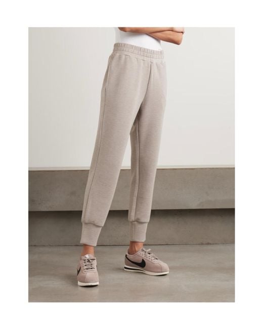 Varley Gray The Slim Cuff Doublesoft Track Pants