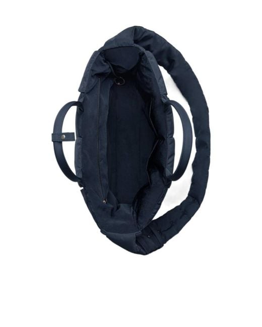 Bottega Veneta Blue Large Arco Padded Tote Bag for men