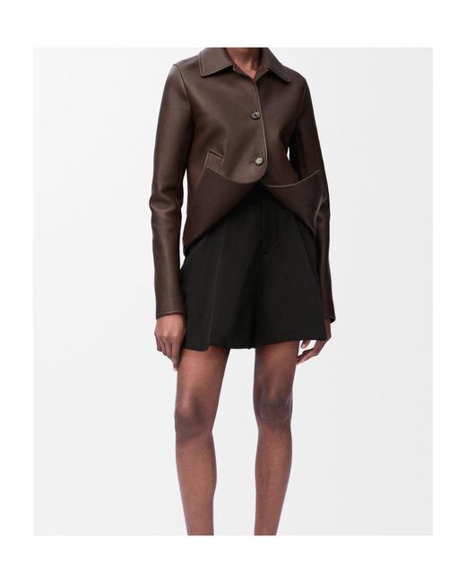 Loewe Black Trapeze Shorts