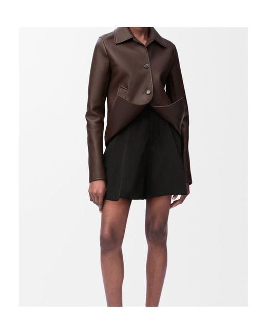 Loewe Black Trapeze Shorts
